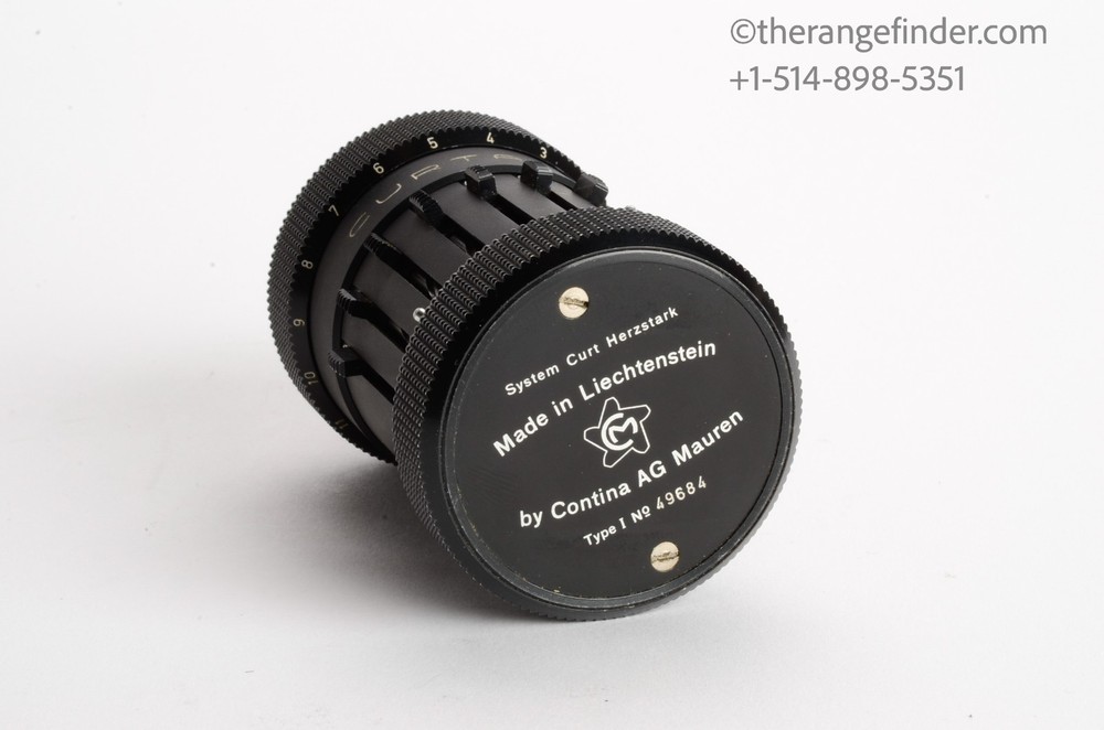 Curta Type 1 Mechanical Calculator (1962) w/case