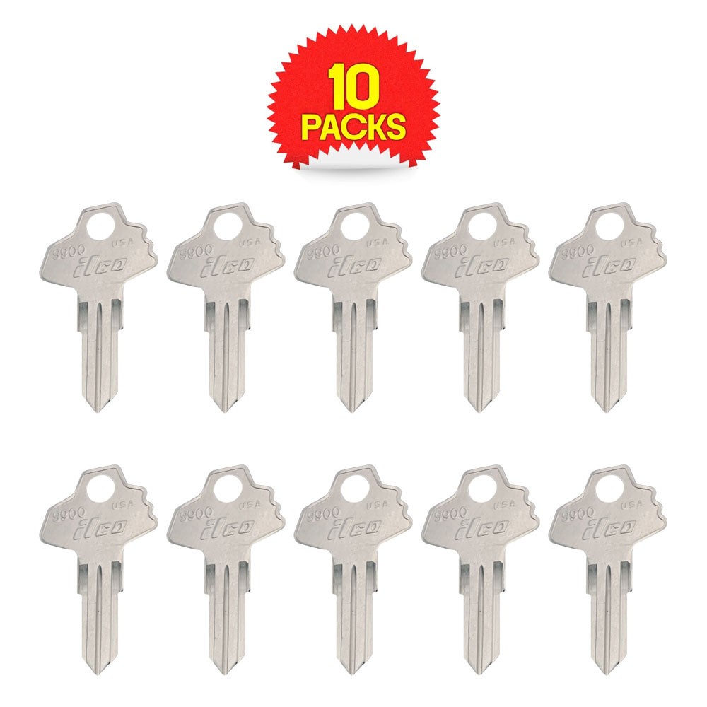 S900 Key Blank Nickel