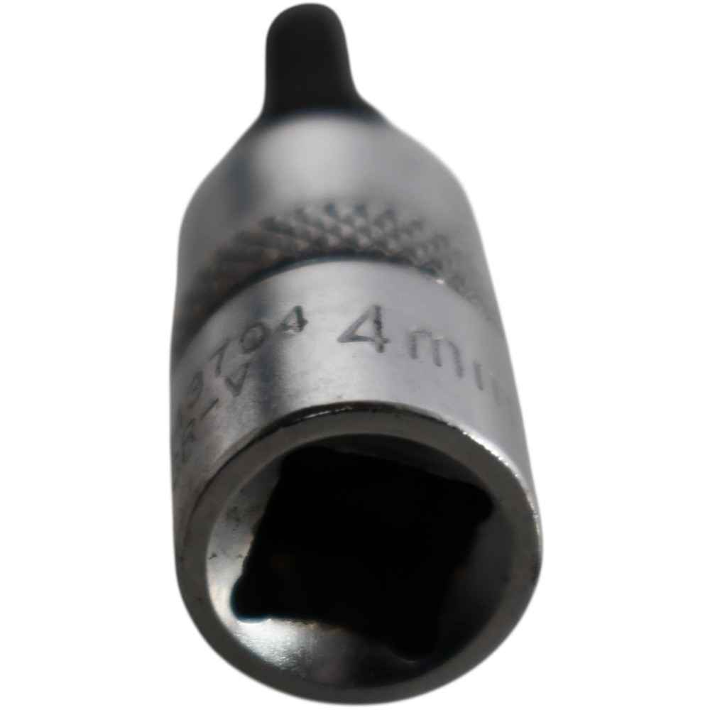 Sonic 8143704 1/4'' Drive Hex Bit Socket 4mm x 37mm Long