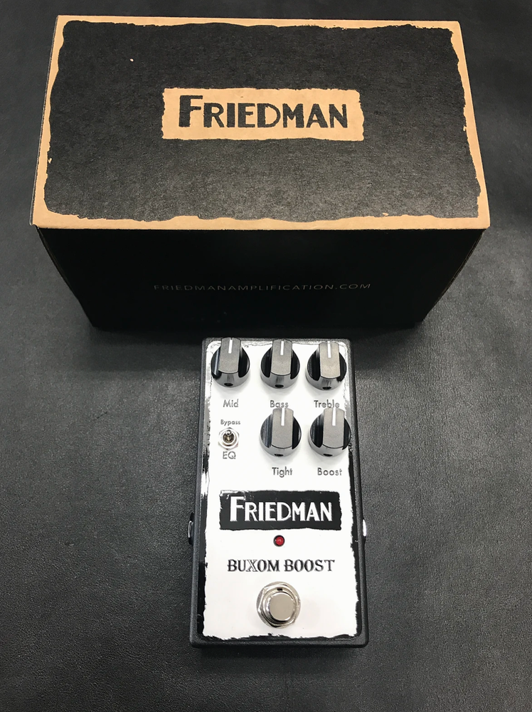 Friedman Buxom Boost Pedal- Clean Boost with EQ- New!