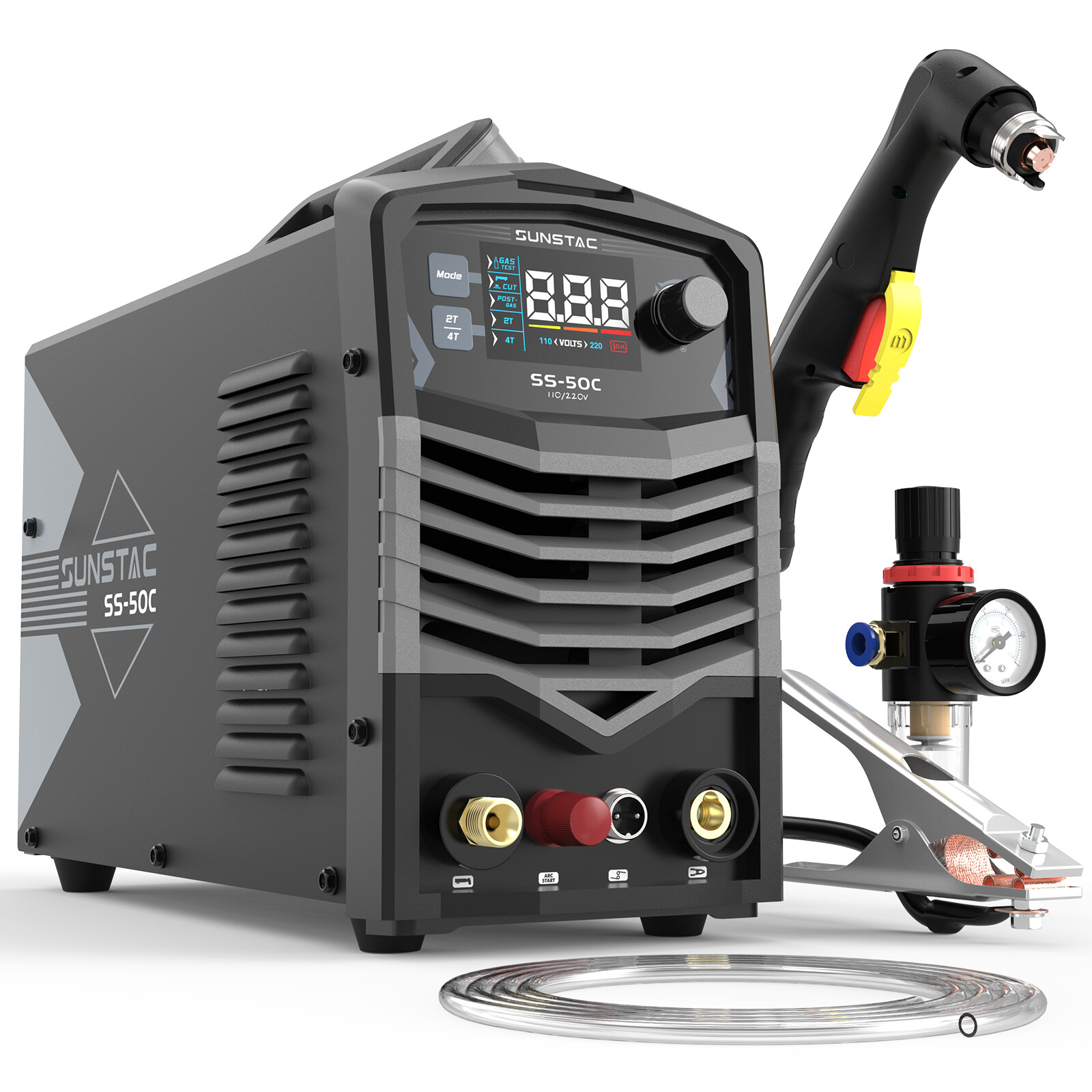 Plasma Cutter Machine 50A Non High Frequency Non-Touch Pilot Arc 110/220V