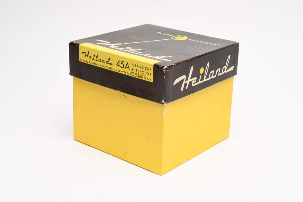 Heiland 45A Flash reflector, Boxed, Very clean