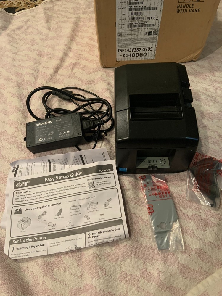 Star TSP650II Thermal POS Receipt Printer Bluetooth 654IIBI2 w/box