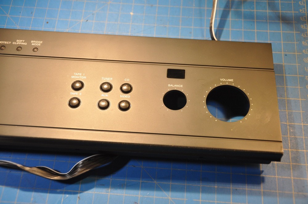 NAD 317 Integrated Amplifier Replacement Parts Front Face Plate Panel