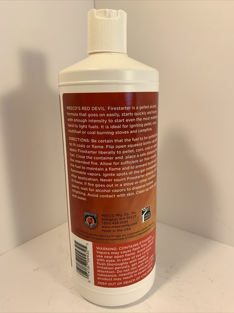 Meeco's Red Devil 32 Oz. Gel Fire Starter