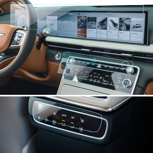 8PCS Car Screen Protector Accessories Navigation& for 2025 Genesis GV80
