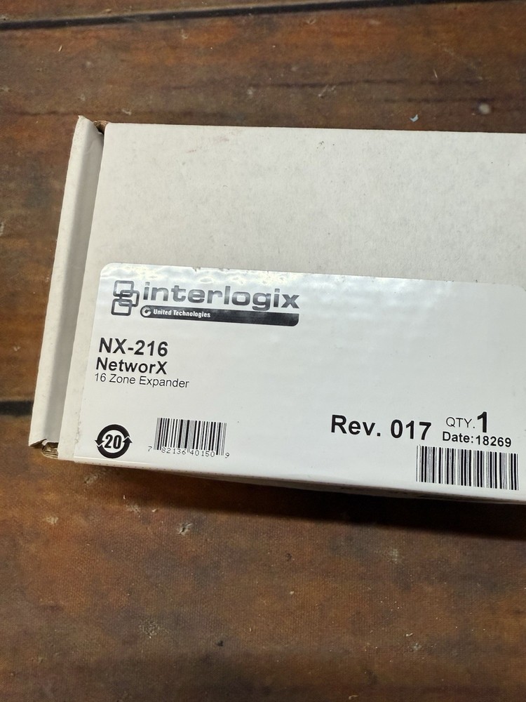 interlogix NX-216 Network 16 Zone Expander (New-Sealed)