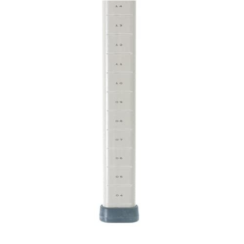 Wire Shelf Post, Polymer, 63 In. H
