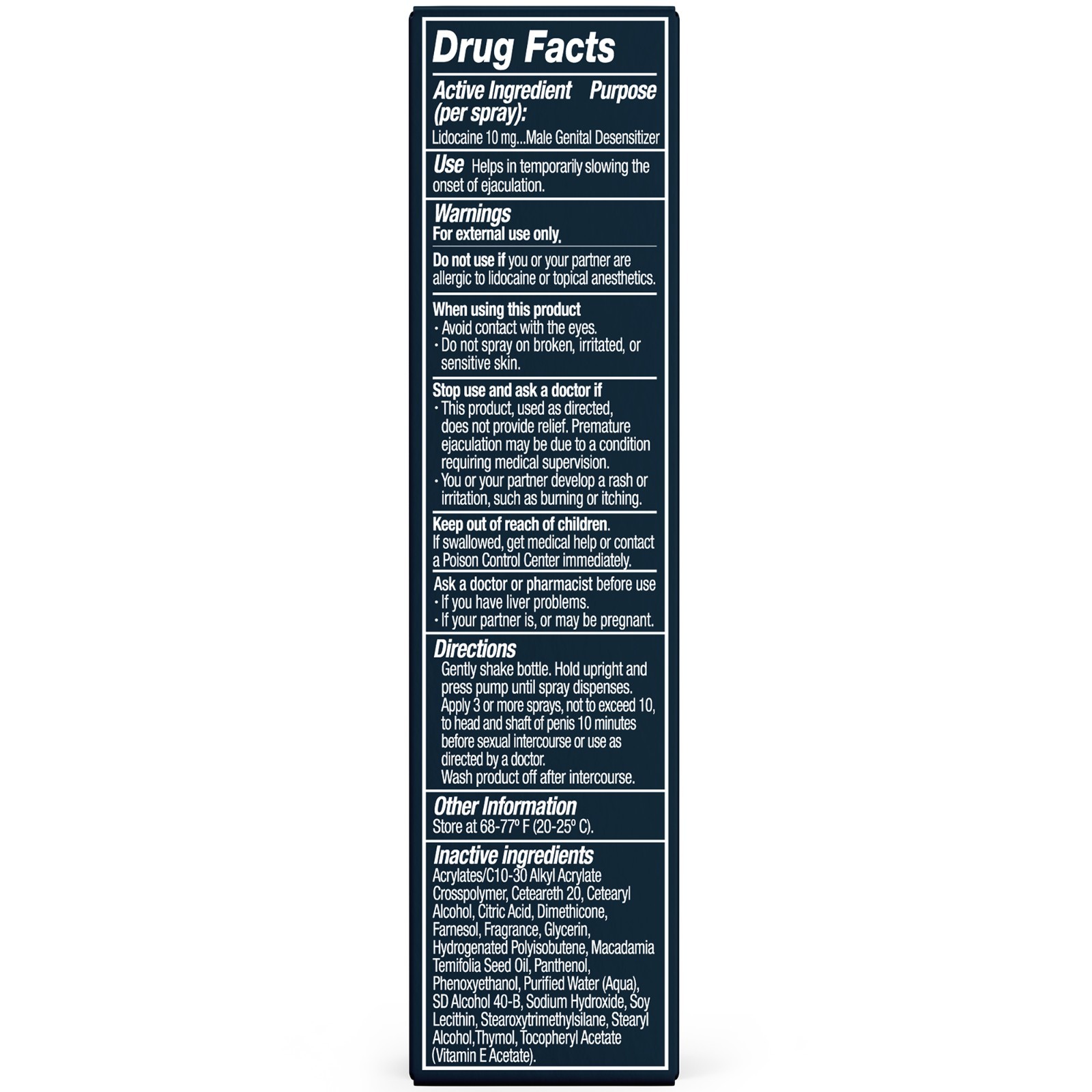 Promescent Mens Delay Spray Clinically Proven to Help You Last Longer 7.4 ml