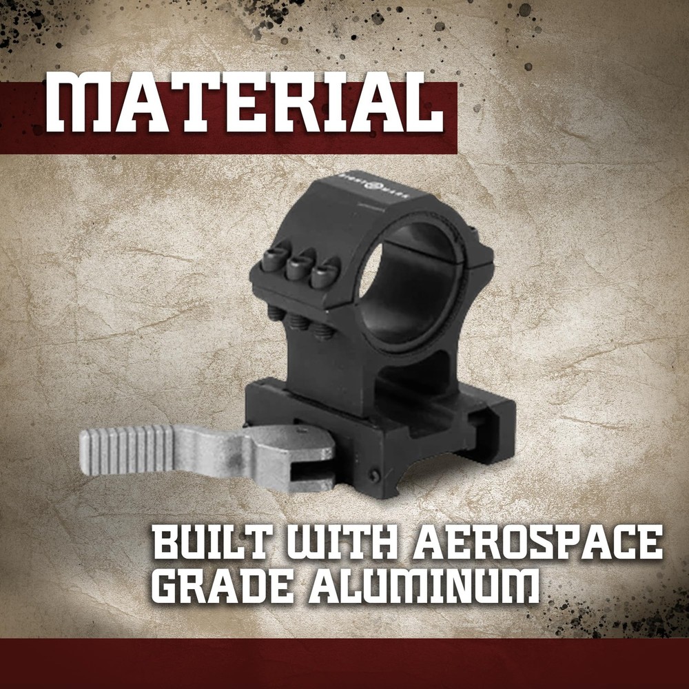 Sightmark 30mm1-Inch Quick Detach Mount Medium Height