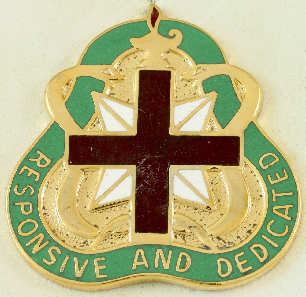 US Army Health Services Command Crest DI/DUI CB