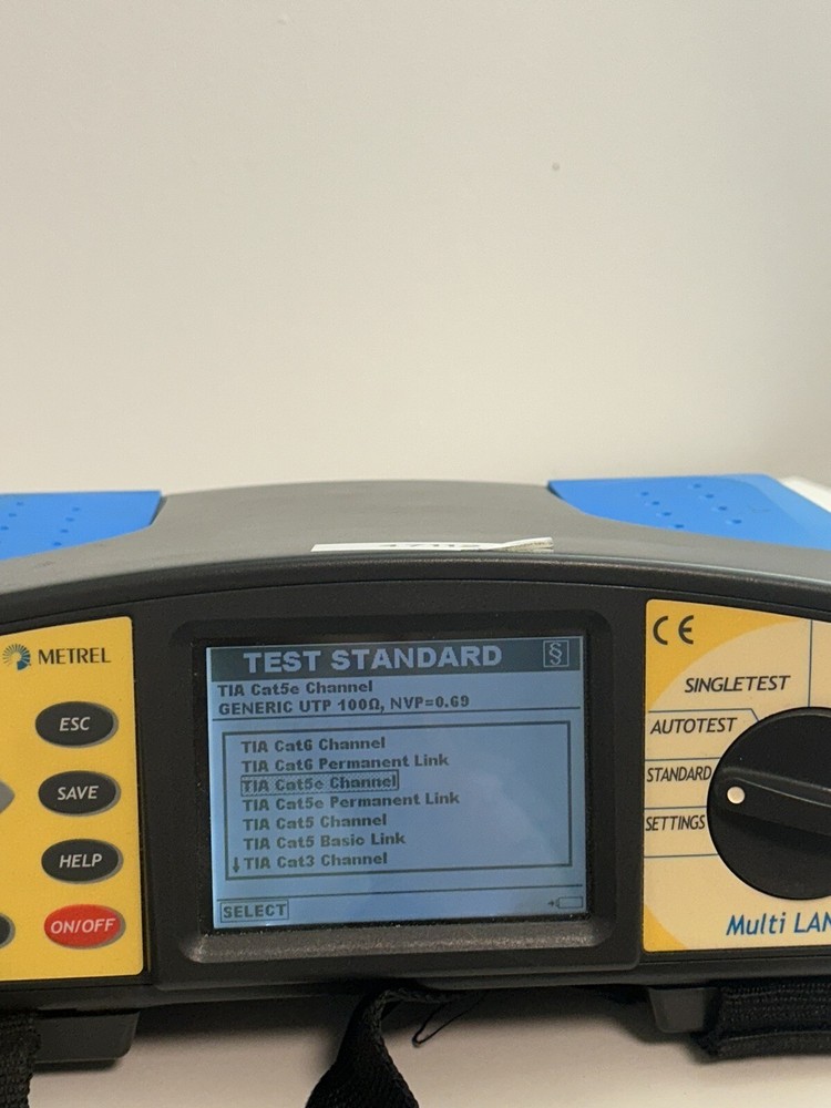 Metrel Multi Lan 350 For Lan Cabling Vertification Cable Tester