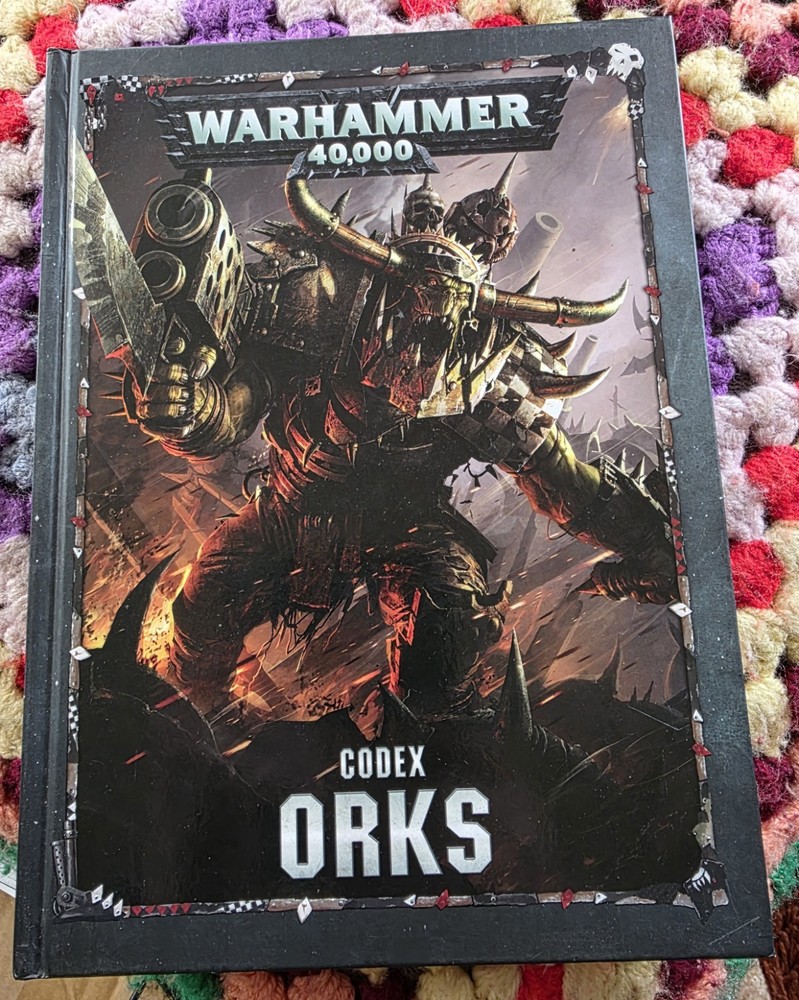 Warhammer 40k  Codex Orcs hardback