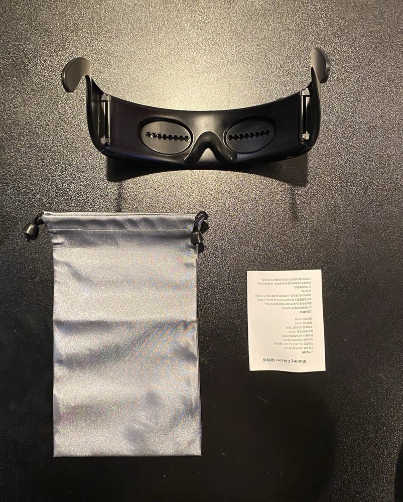 LED Customizable Bluetooth Glasses, APP Control LED Display Smart Glasses #028