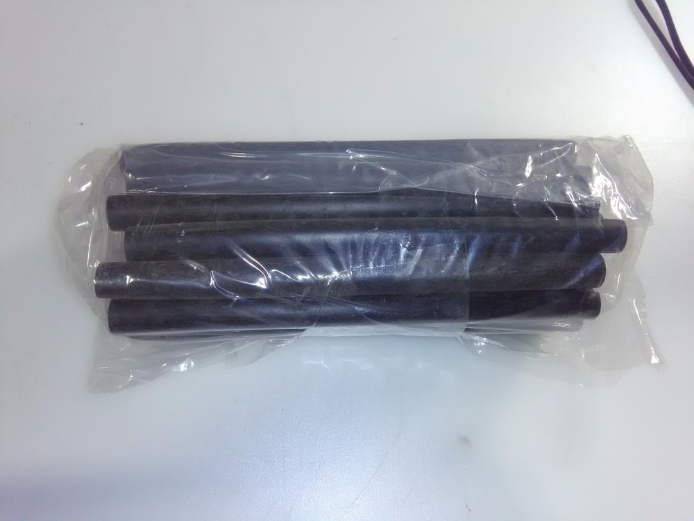 Fiber Optic Cable Wrappers 8"BLK 25 pack
