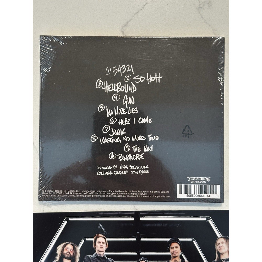 Buckcherry Signed/Autographed Artcard and Hellbound CD #1
