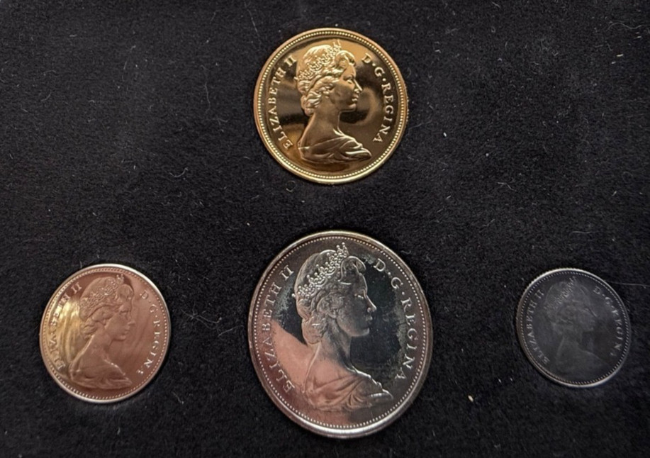 Canada 1967 Proof Set With $20 Gold