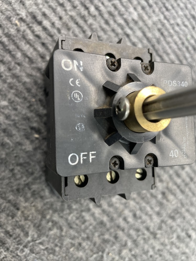 3 Phase Disconnect PDS340 600V 40a 20HP c3CONTROLS