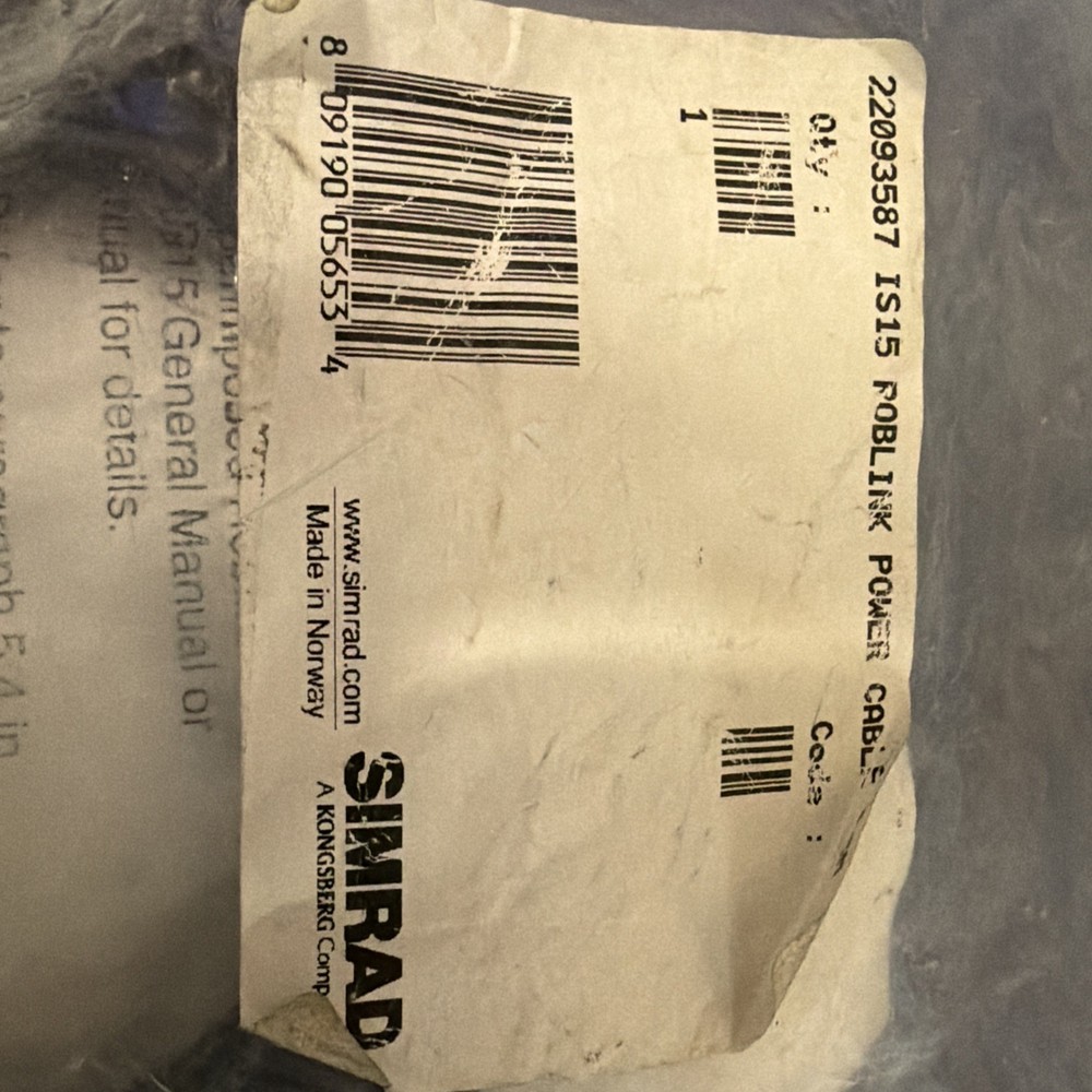 Simrad Roblink IS15 Cable 2.5 M- 22093587