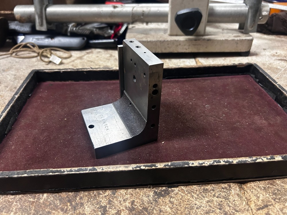 MACHINIST StCbDr10 LATHE MILL Tool Makers Precision Ground Right Angle  Fixture
