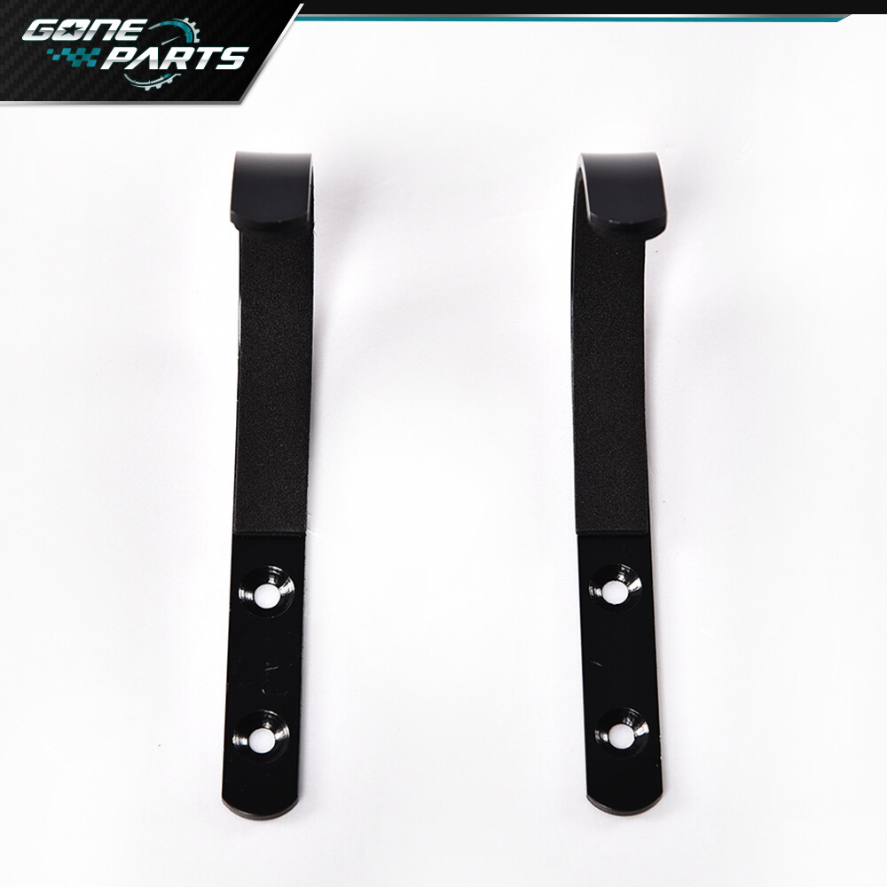 Rack Hooks Rifle Hangers Archery Bow Felt Lined Wall Mount Storage 1 Pair
