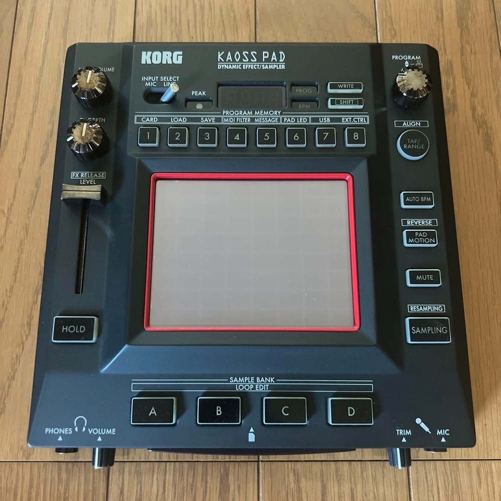 Korg KP-3 Kaoss Pad Dynamic Effect Sampler Japan