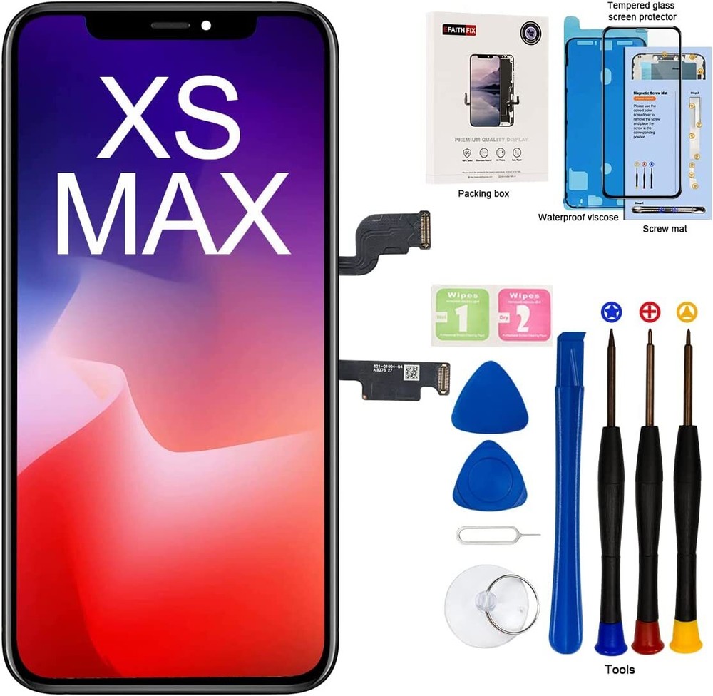 For Apple iPhone XS MAX OLED LCD Display 3D Touch Screen Replacement Lot
