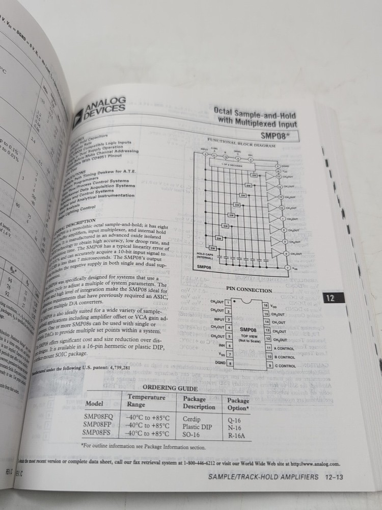 Electronics Book: Analog Devices, Designer's Reference Manual 1996