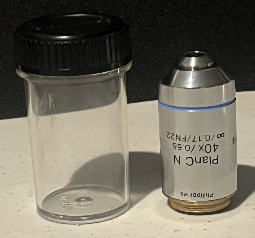 Olympus PlanC N 40x/0.65 infinity/0.17/FN22 Microscope Objective