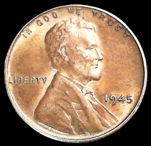1945-P Lincoln Wheat Cent RB DDO