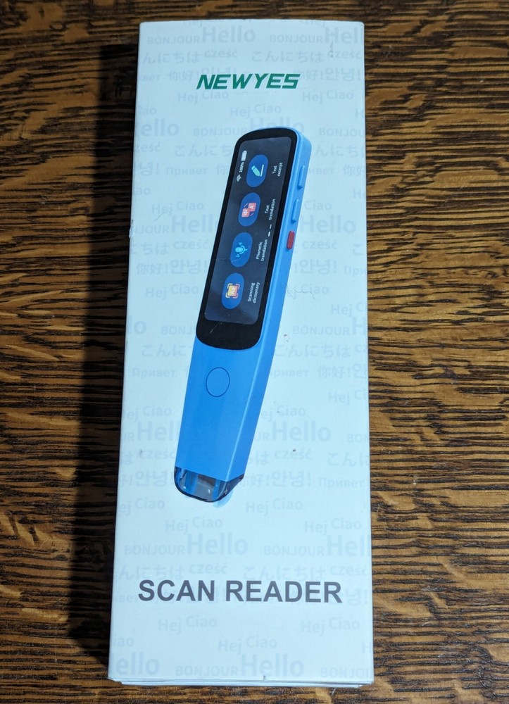 NEWYES Scan Reader Pen Dictionary Mobile Scanner Translator - Tested WORKING 👍