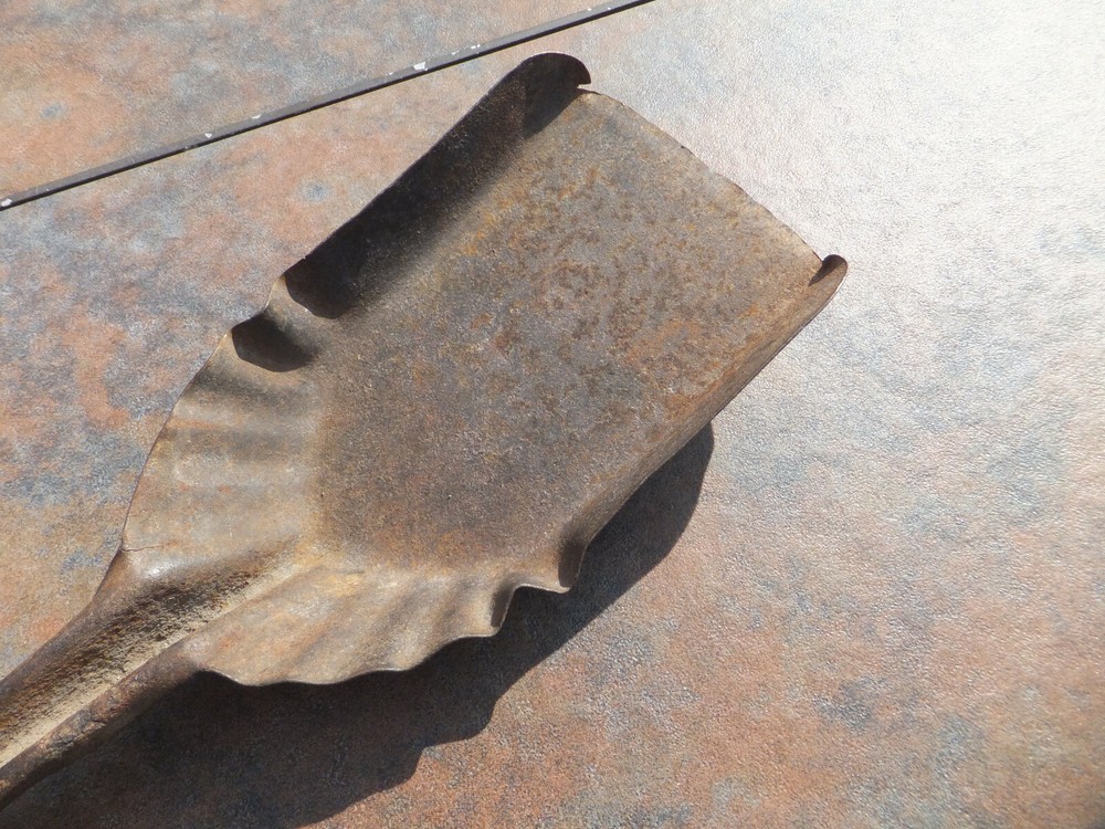 Vintage 19" Rustic Primitive Fireplace Shovel