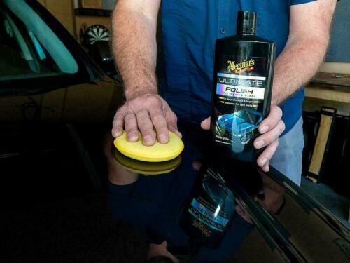 (2-Pack) Meguiar's Car ULTIMATE COMPOUND & POLISH Combo Waxing Glaze Max Gloss