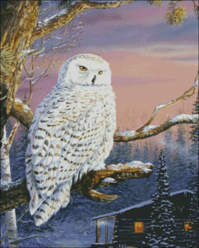 Dawns Outpost - DIY Chart Counted Cross Stitch Patterns Needlework Embroidery