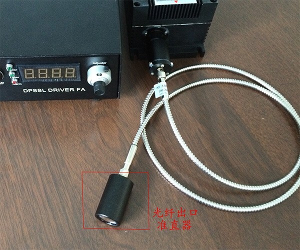 Collimator and fiber coupling for Lab laser machine