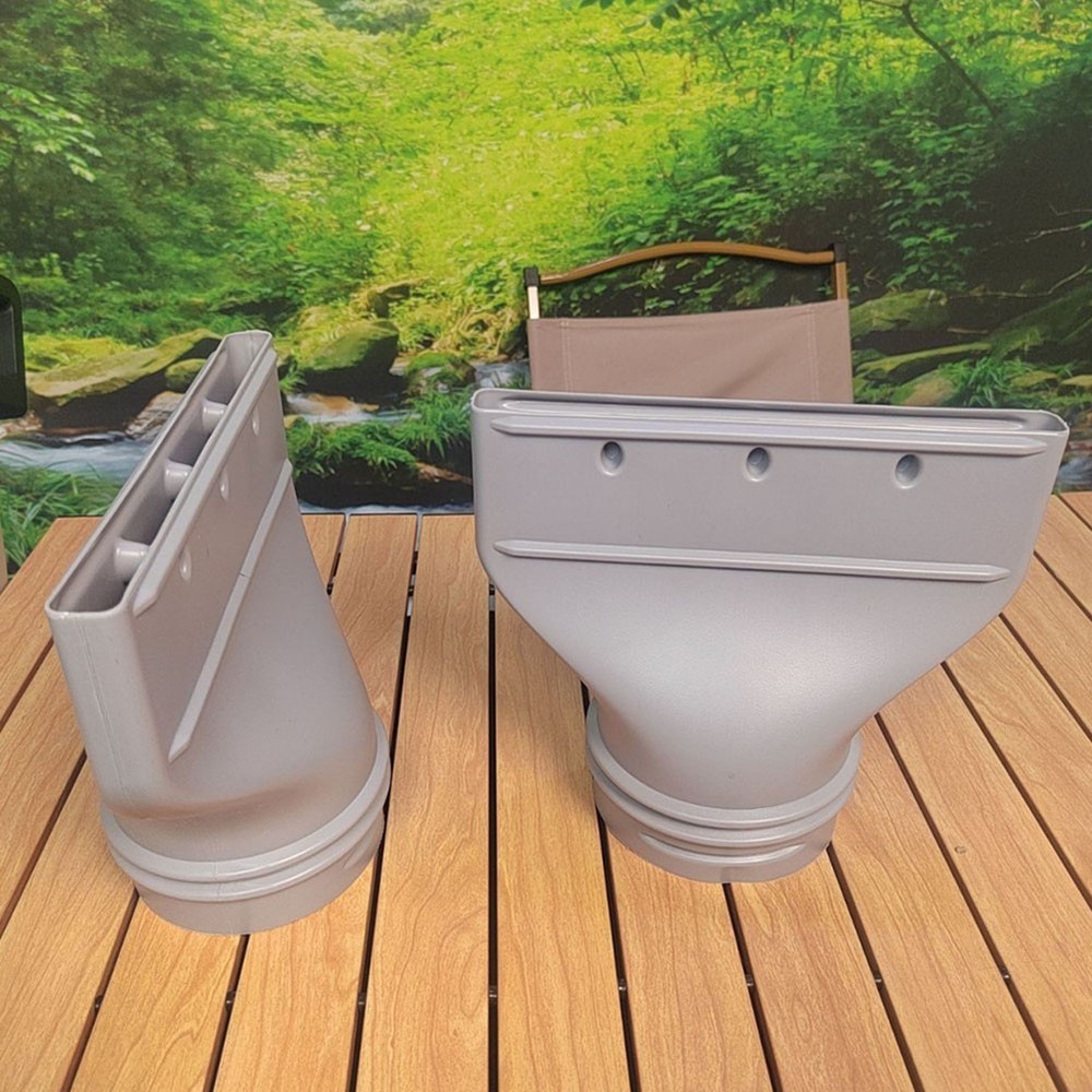 Exhaust Vent Flat Hose Adapter for Optimized Airflow and Compatibility