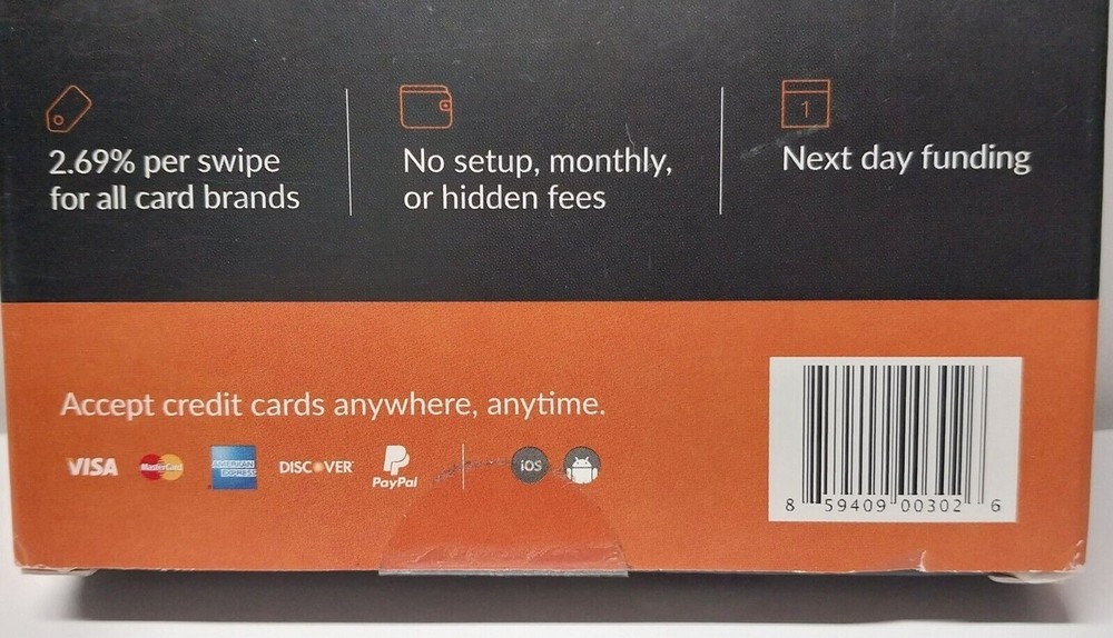 BNIB PayAnywhere Mobile Credit Card Reader Android iPhone Read Description