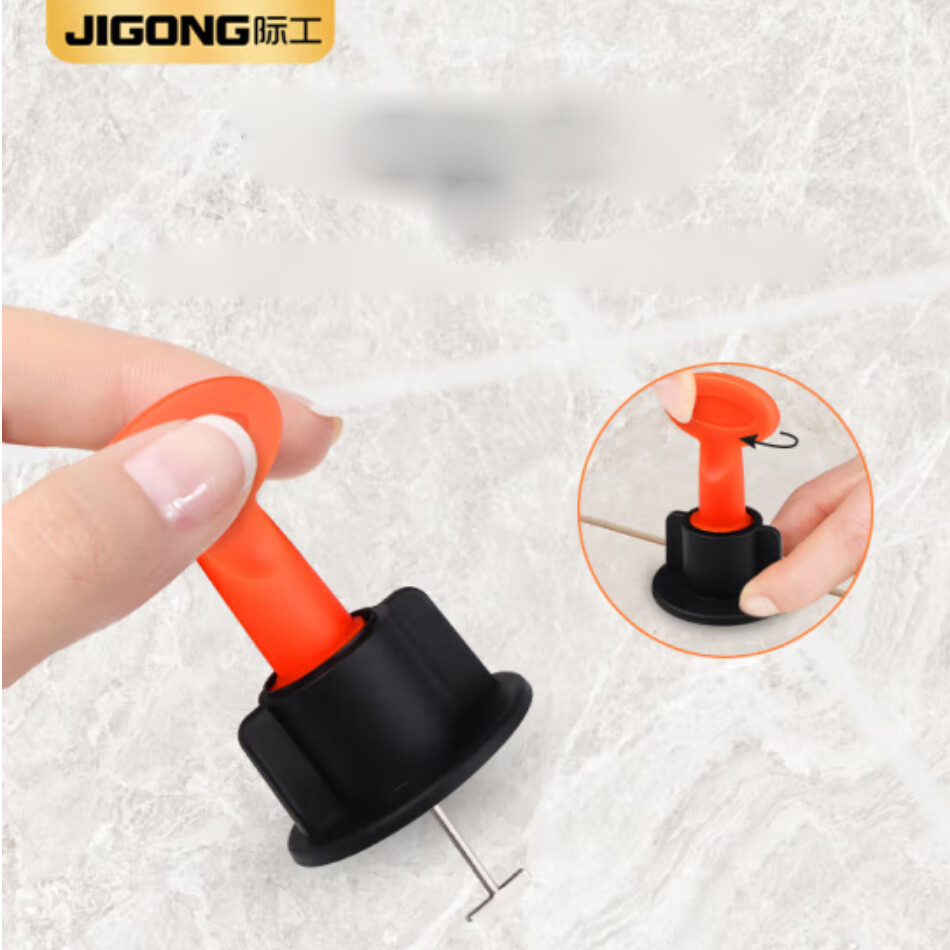 Tile Leveler Floor Tile Positioning Leveler Repeatable T-Type 50PCS