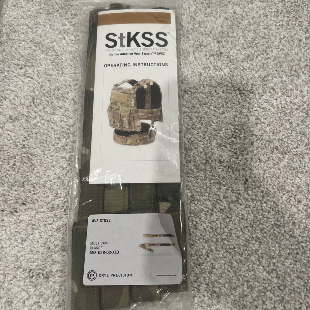 Crye Precision StKSS Structural Kinetic Support System for AVS X-Large MULTICAM