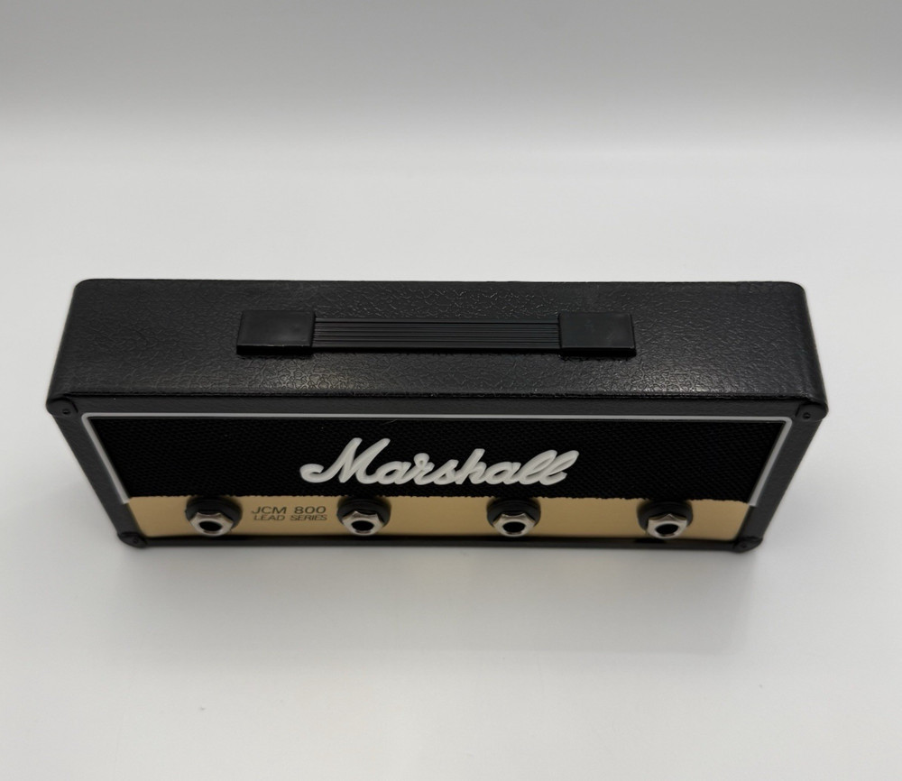Marshall Jack Rack JCM800 Key Holder Wall Mount w 4 Plug Keychains