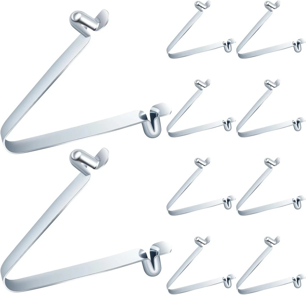 10 Pcs Scaffold Spring Retainers Coupling Locking Pins Galvanized Steel
