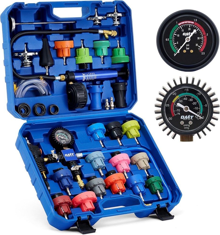 Orion Motor Tech Coolant Pressure Tester Kit, 31pc Master Vacuum...