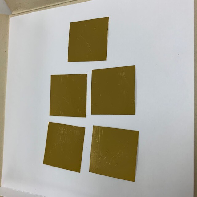 Pure Gold Foil 99.95+% (Goodfellow Advanced Materials)