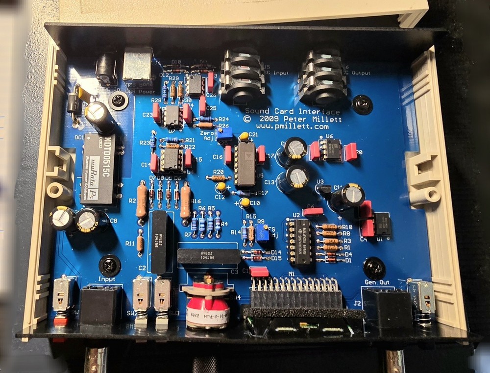 Peter Millet PC Sound Card Interface