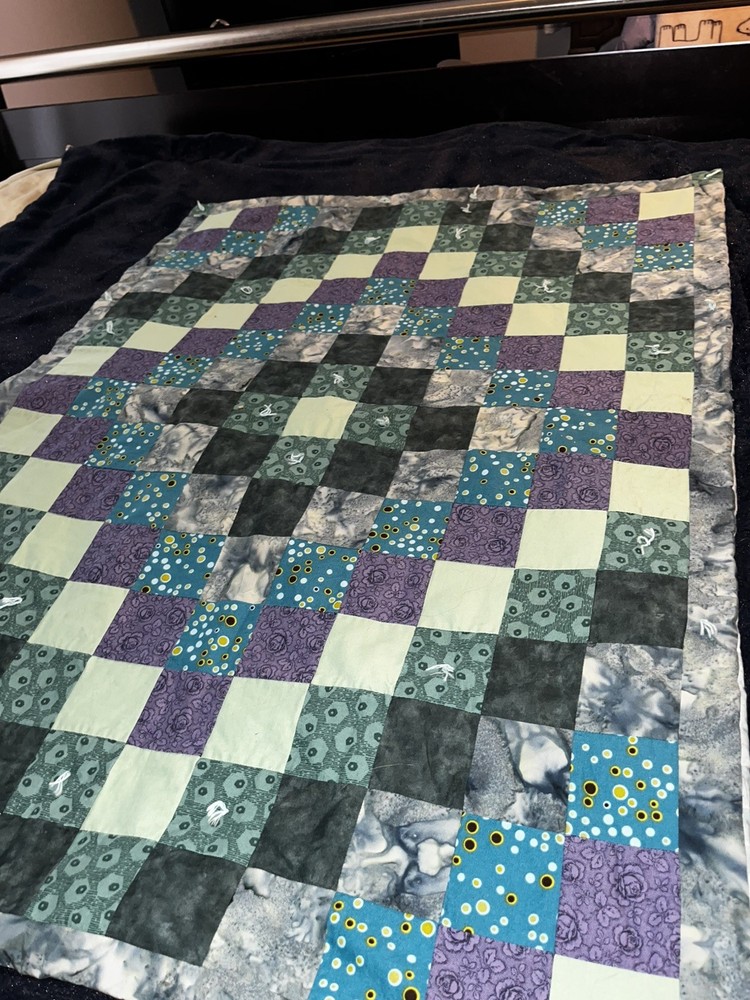 Handmade Quilt 29" x 39"