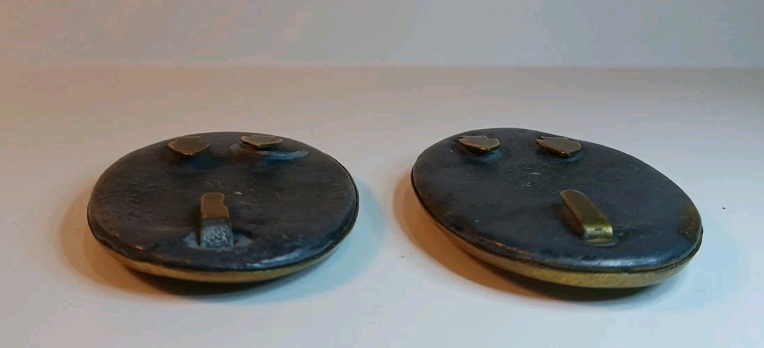 Civil War US & Confederate State Belt Buckles Lead Filled Vintage Reproduction??