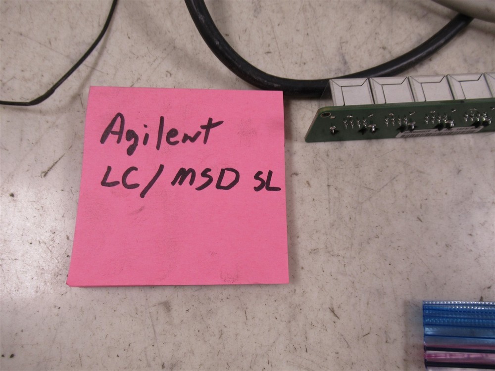 Agilent LC / MSD SL Mass Spectrometer System Cable Lot