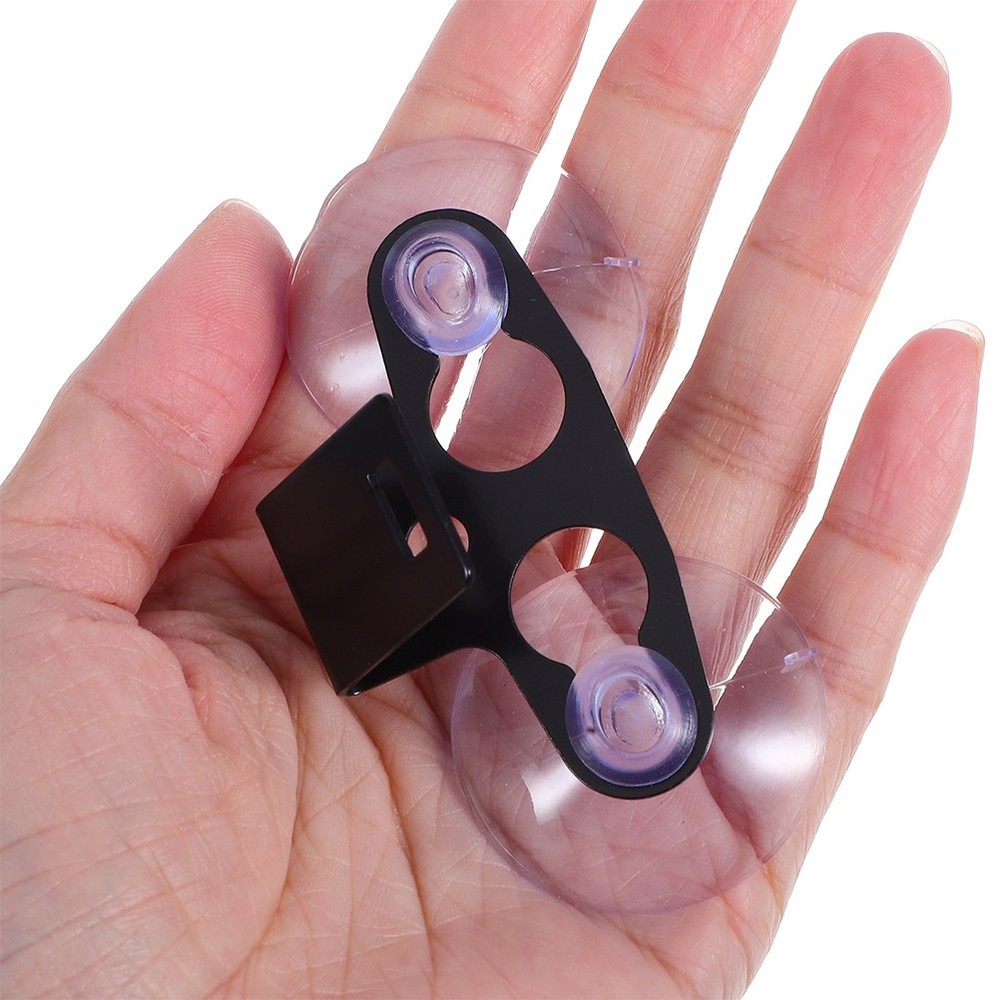 2 Pcs Windshield Radar Bracket Suction Cup Mounting Car Holder Dashboard