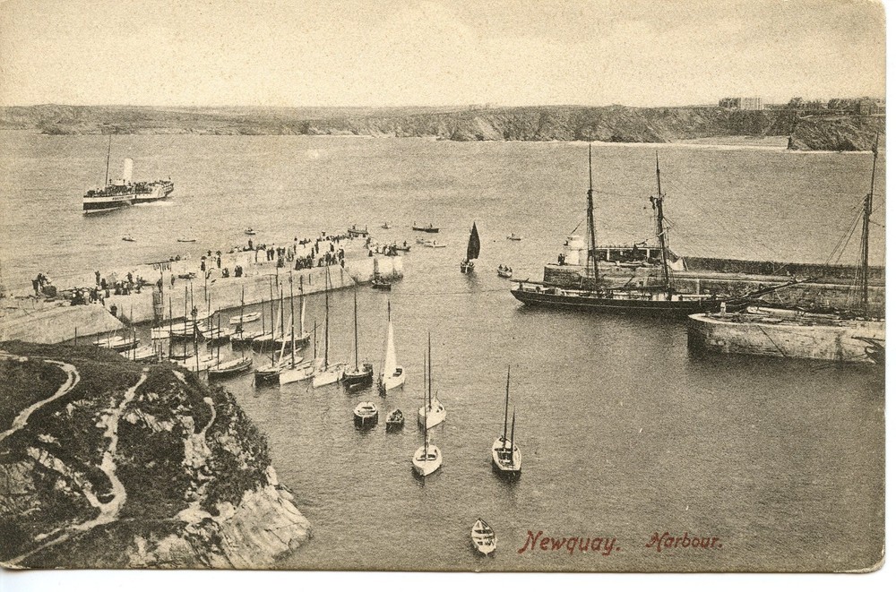 UNKNOWN  - NEWQUAY HARBOUR  -  PC174