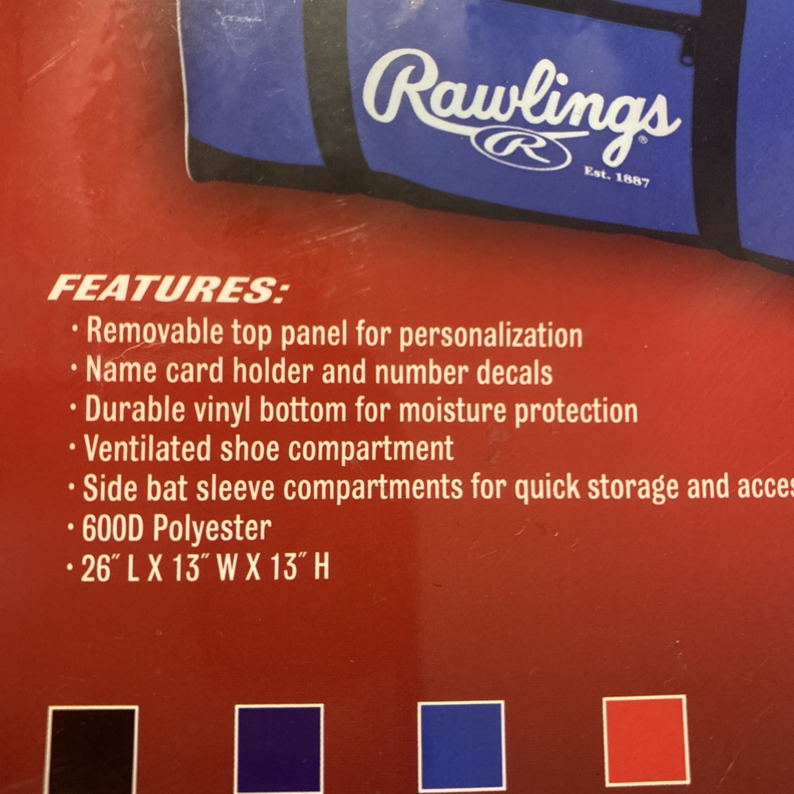 COVERT Duffle Bag | Baseball Softball Equipment | Black | Large Capacity